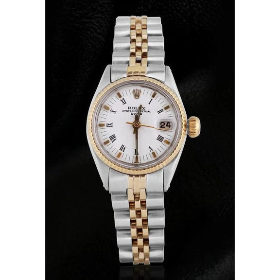 Rolex Montre huître Perpétuelle Date Bicolore