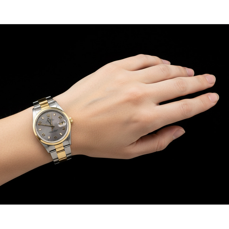 Pierre Précieuse bague en Sterling Silver Two Tone Gold – vue de profil