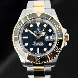 Rolex Sea-Dweller 126603 Montre Bicolore 43 mm Cadran Noir