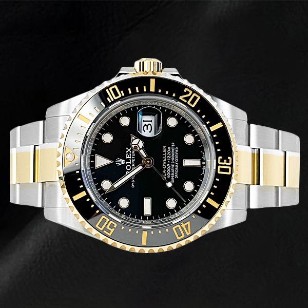 Rolex Sea-Dweller 126603 Montre Bicolore 43 mm Cadran Noir