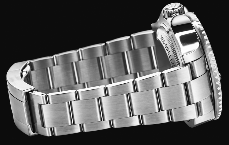 Montre Rolex Sea-Dweller Deepsea 44 mm 116660 James Cameron Cadran Dégradé Bleu Acier Inoxydable Bracelet Oyster