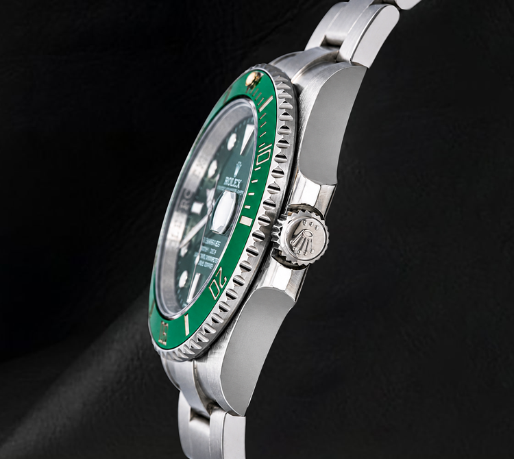 Montre Rolex Submariner Date 116610LV Cadran Vert 40 mm Acier Inoxydable