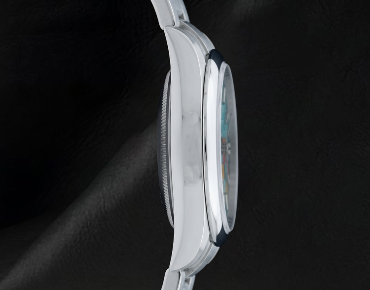 Montre Rolex Cadran Célébration Turquoise 124300 Acier Inoxydable 41 mm