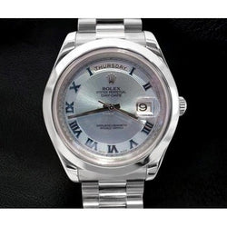 Rolex jour Date Ii 41 mm cadran diamant montre homme platine président