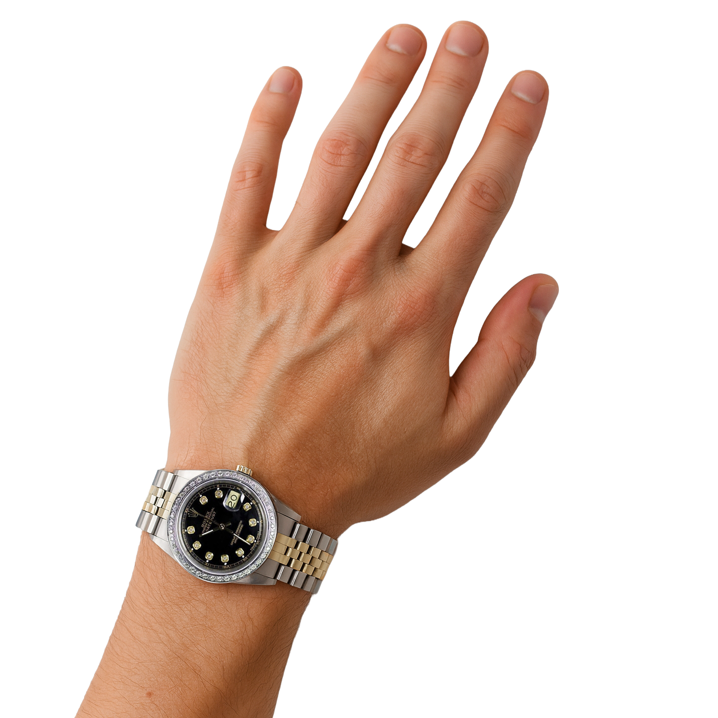 Rolex jubilé Bracelet Datejust Montre Homme Deux Tons datejust