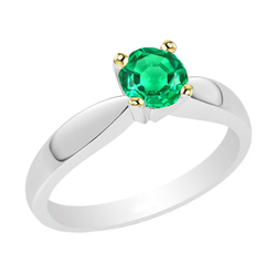Émeraude Colombienne Bague Pierre Précieuse – GIA Certifié 2