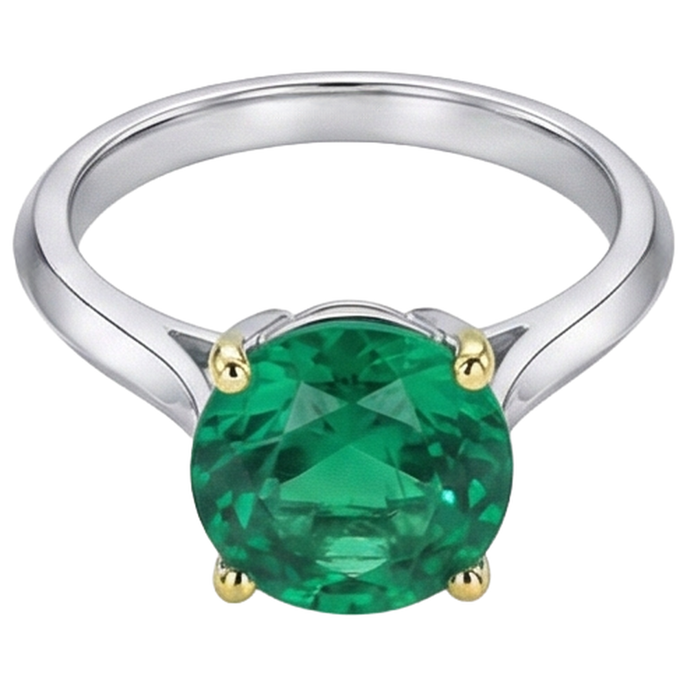 Étincelant Bague Pierre Précieuse 3,50 carats – vue d'angle