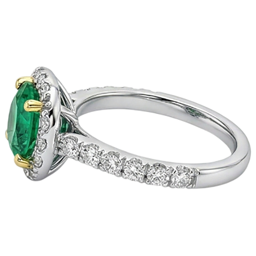 Brillant Bague Pierre Précieuse 3 carats – vue d'angle