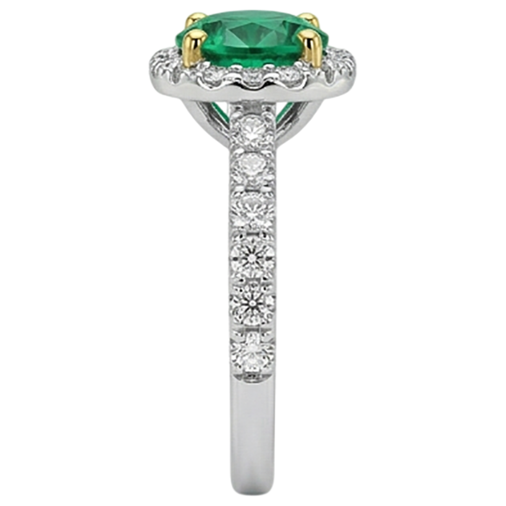 Brillant Bague Pierre Précieuse 3 carats – vue de dessus