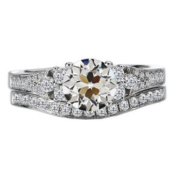 Diamant Bague de Fiançailles 6 carats F/VS1 – Or 14K Blanc