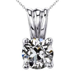 Sur mesure Diamant Pendentif Goutte 3 carats