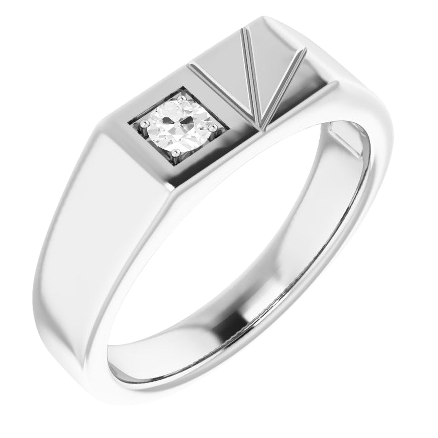 Diamant Bague Mono-Pierre – vue principale