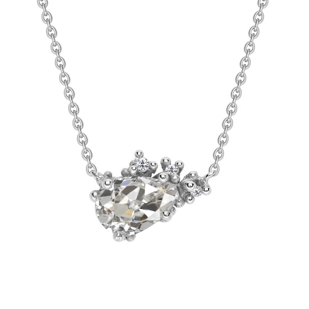 Diamant Collier Pendentif – vue principale