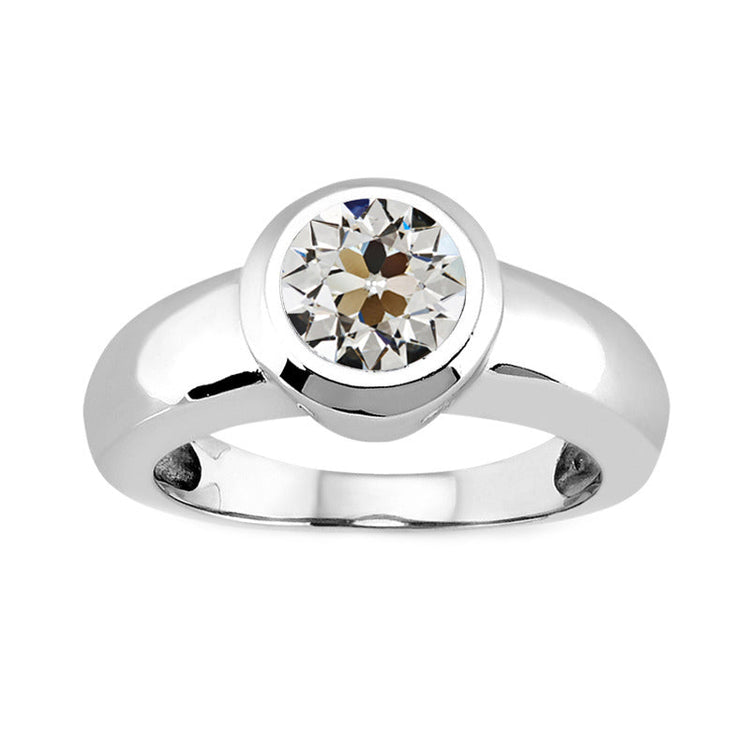 Diamant Fin Bague Solitaire – vue principale