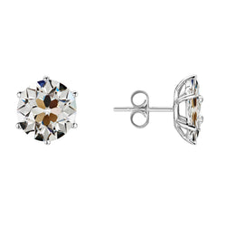 Brillant Brillant Puces d'Oreilles 2 carats