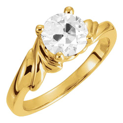 Luxueux Bague Mono-Pierre – Diamant Fin 3,50 carats