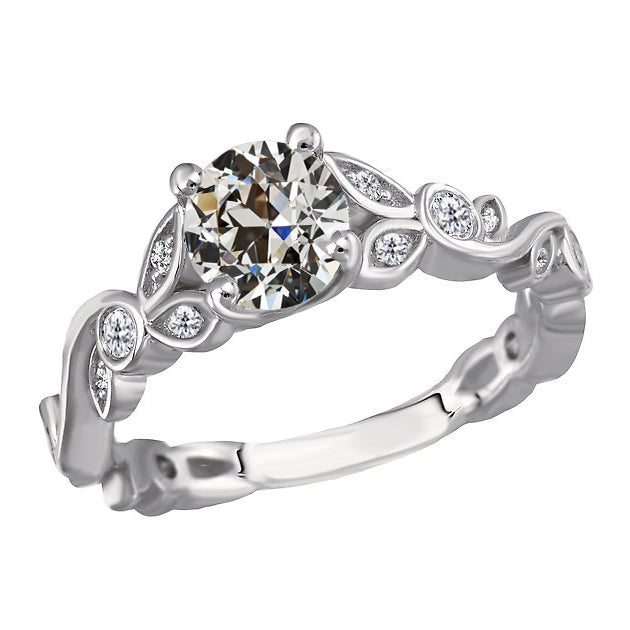 Diamant Anniversary Ring 2-carats Or Blanc 14 Carats – vue principale