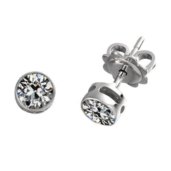 Chatoyant Puces d'Oreilles – Diamant Fin 1,50 carats