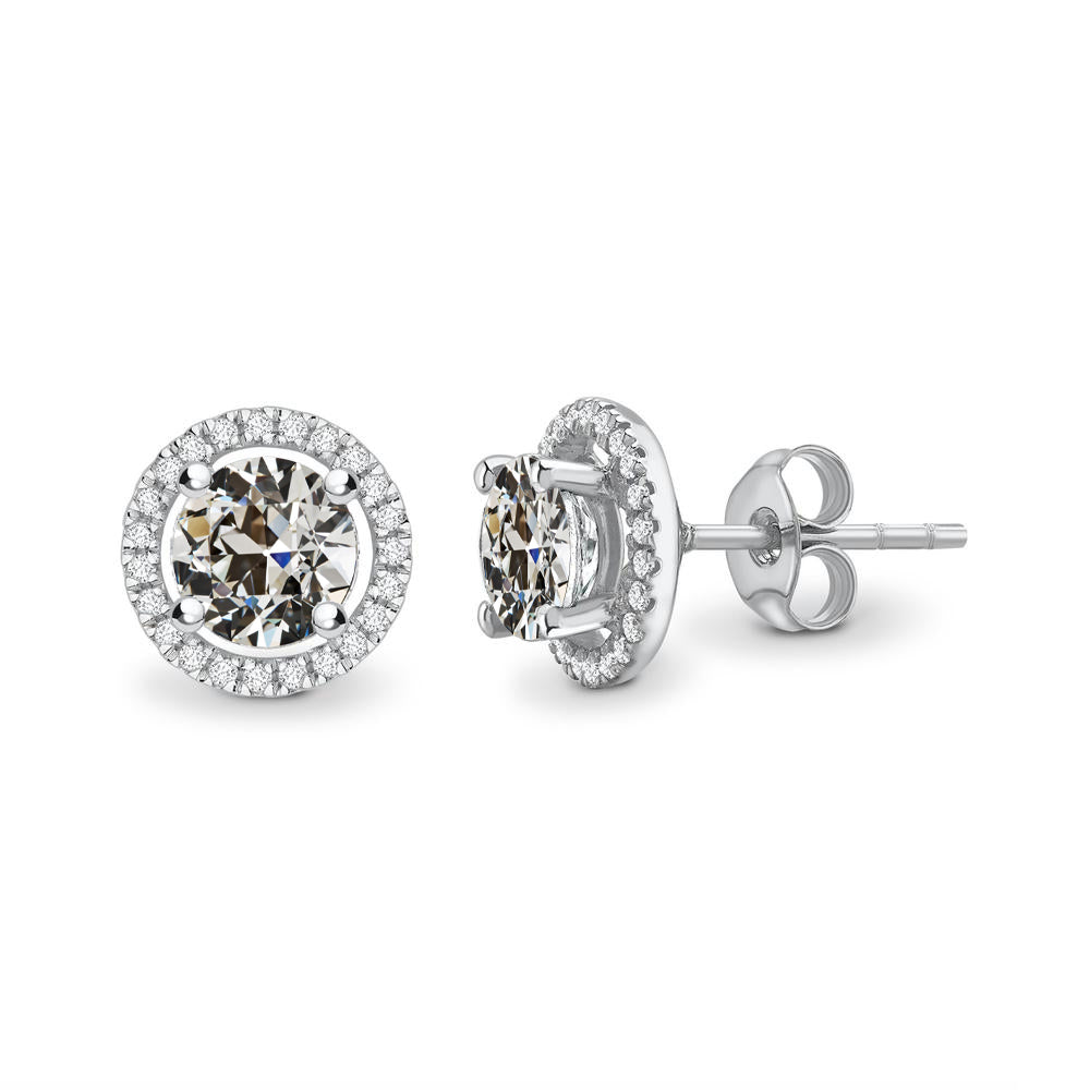 Éblouissant Brillant Boucles d'Oreilles 1 carats – vue principale