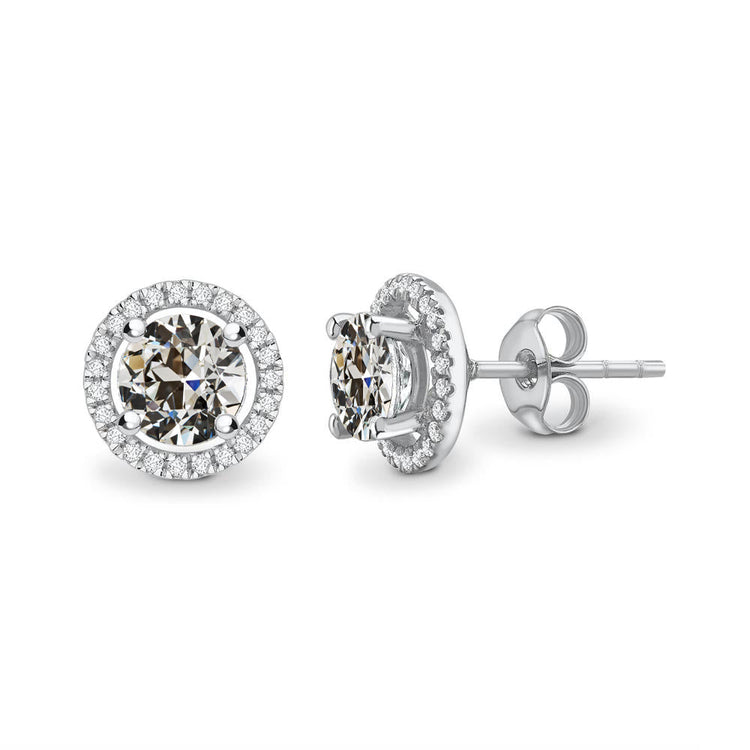 Éblouissant Brillant Boucles d'Oreilles 1 carats – vue principale