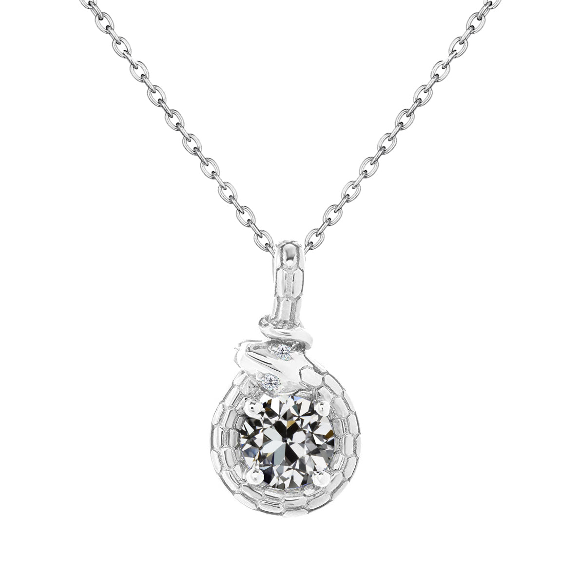 Artisanal Pendentif Goutte 1,50 carats – vue principale