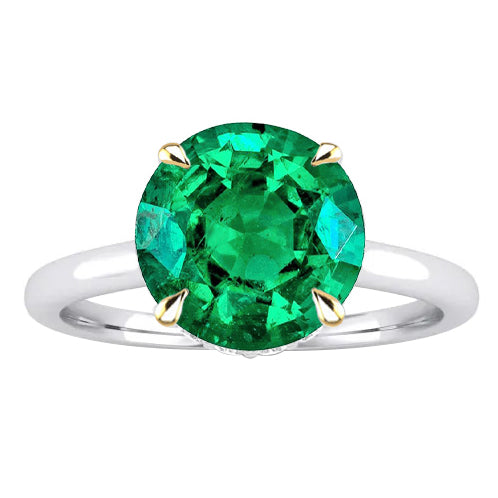 Émeraude Bague Pierre Précieuse – vue principale