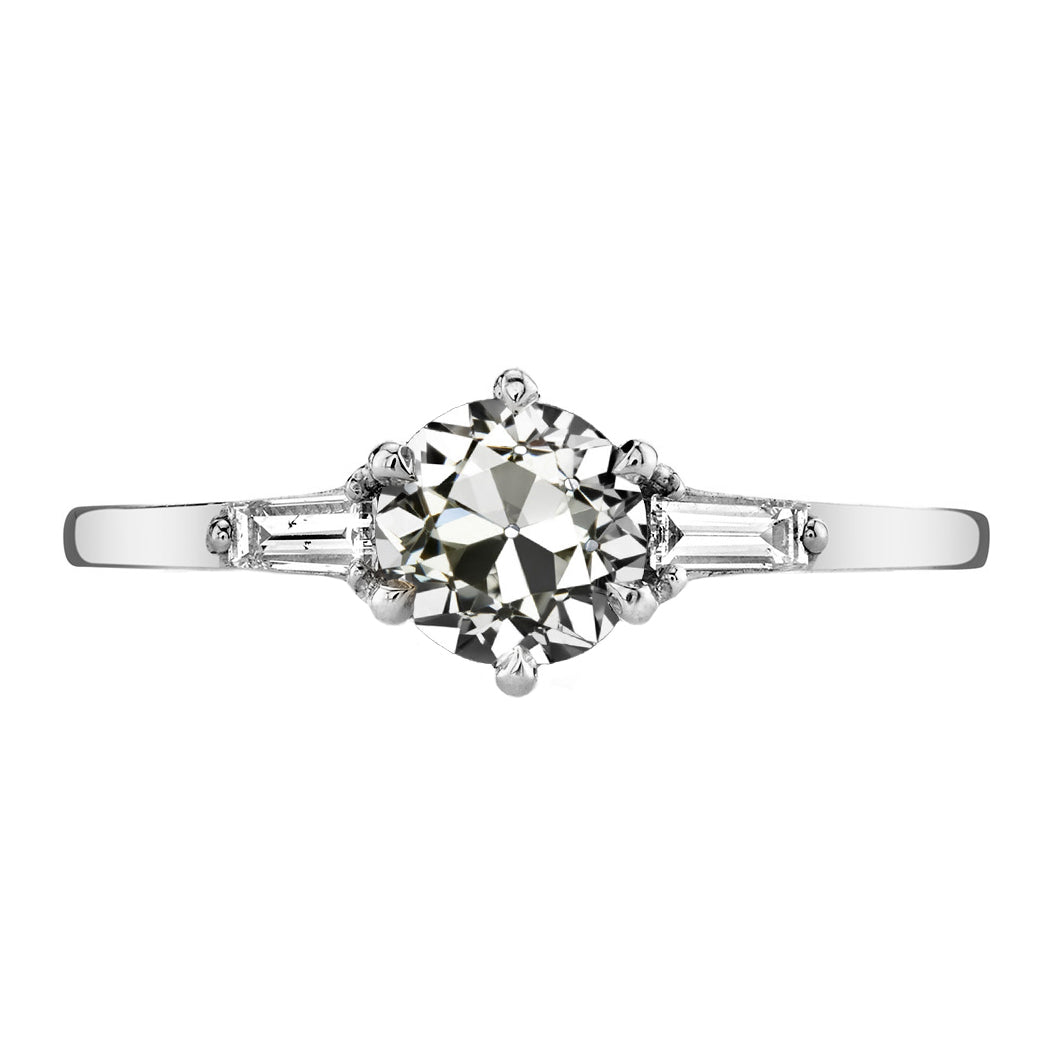 Brillant Bague Trois Pierres – vue principale