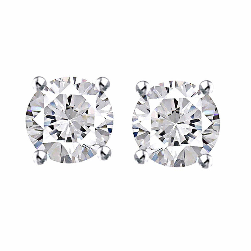 Brillant Pendants d'Oreilles – vue de côté