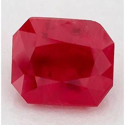 Taille Radiant Pierre Certifiée Loose – Rubis 1,24 carats Gold