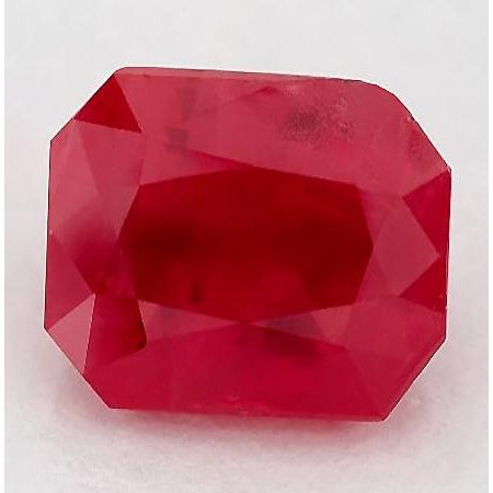 Pierre Certifiée Loose Gold avec Rubis – vue principale