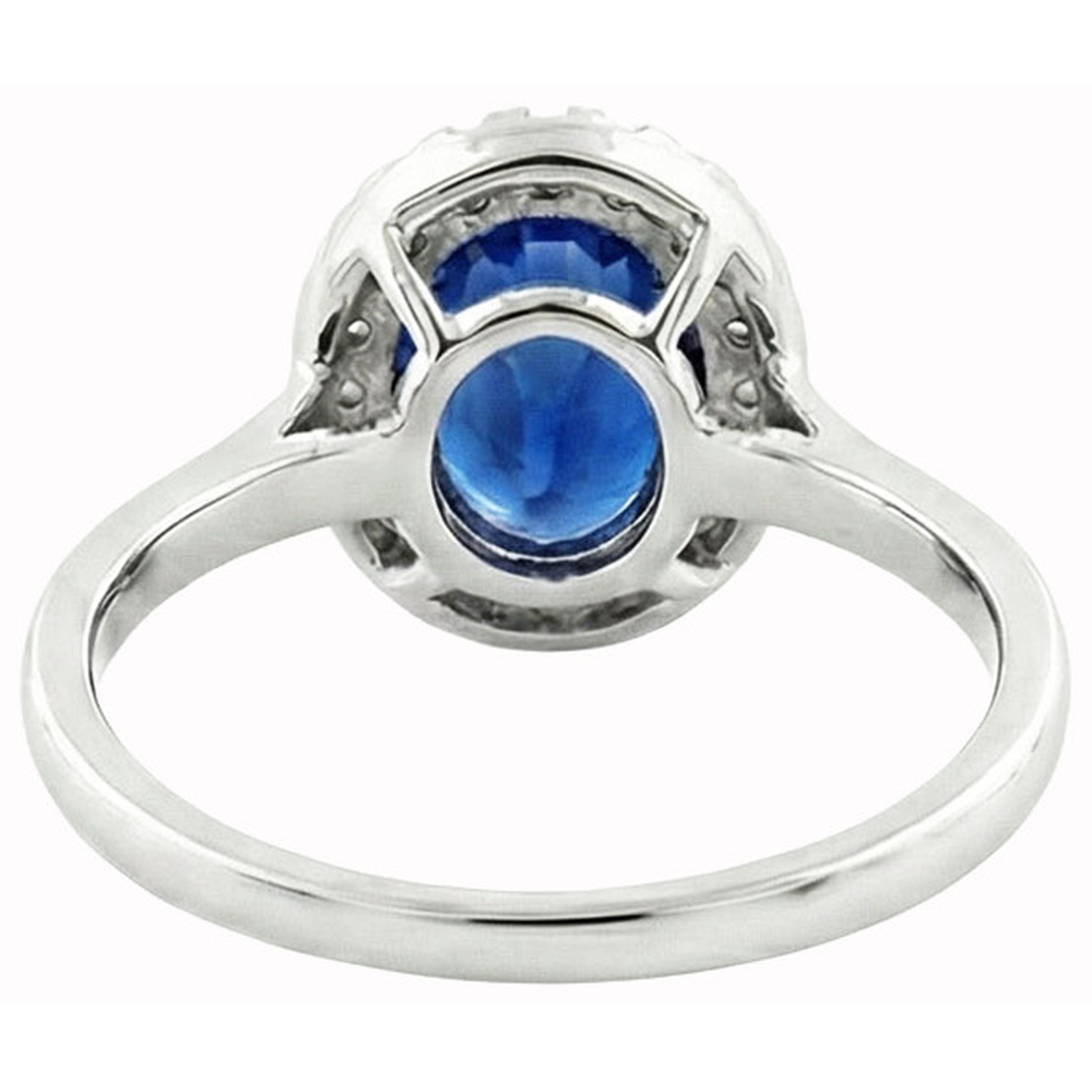 Confectionné main Bague Pierre Précieuse 5,00 carats – vue de profil