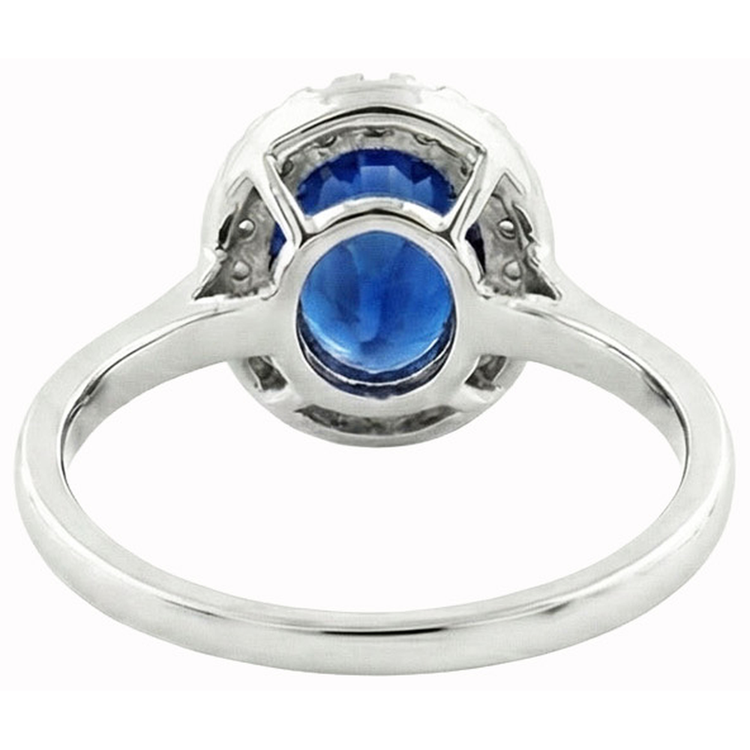Confectionné main Bague Pierre Précieuse 5,00 carats – vue de profil