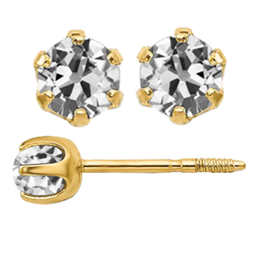 Diamant Fin Puces d'Oreilles – vue principale