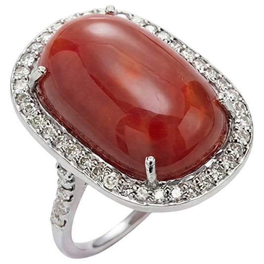 naturel round diamant 14carats bague angle de côté