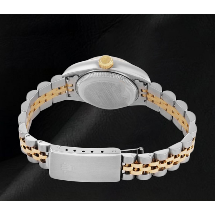 Montre Rolex Datejust Femme 26 mm Année 2002 Cadran Diamants Bicolore