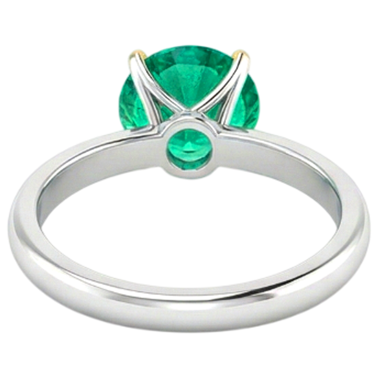 Sur mesure Bague avec Gemme 3 carats – vue arrière