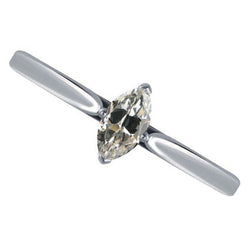 Taille Marquise Diamant Fin Solitaire de Fiançailles – 1 carats