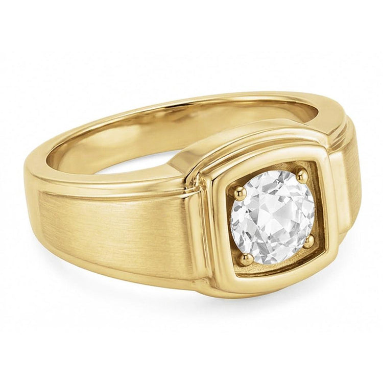 Diamant Bague Solitaire – vue arrière