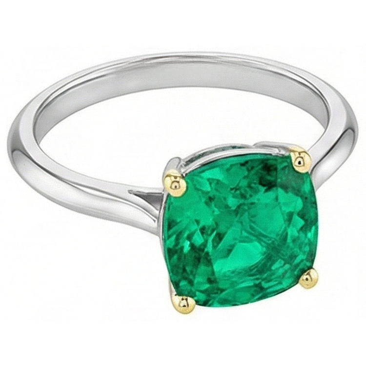 Intemporel Bague Pierre de Couleur 3,50 carats – vue de côté