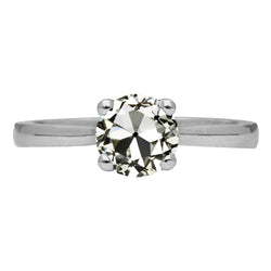 Coussin Antique Brillant Solitaire de Fiançailles – 2 carats en