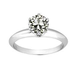 Old European Diamant Fin Solitaire de Fiançailles 2 carats – Or