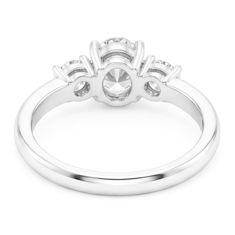 Sophistiqué Bague Trilogie – Diamant Fin 4.50 carats par