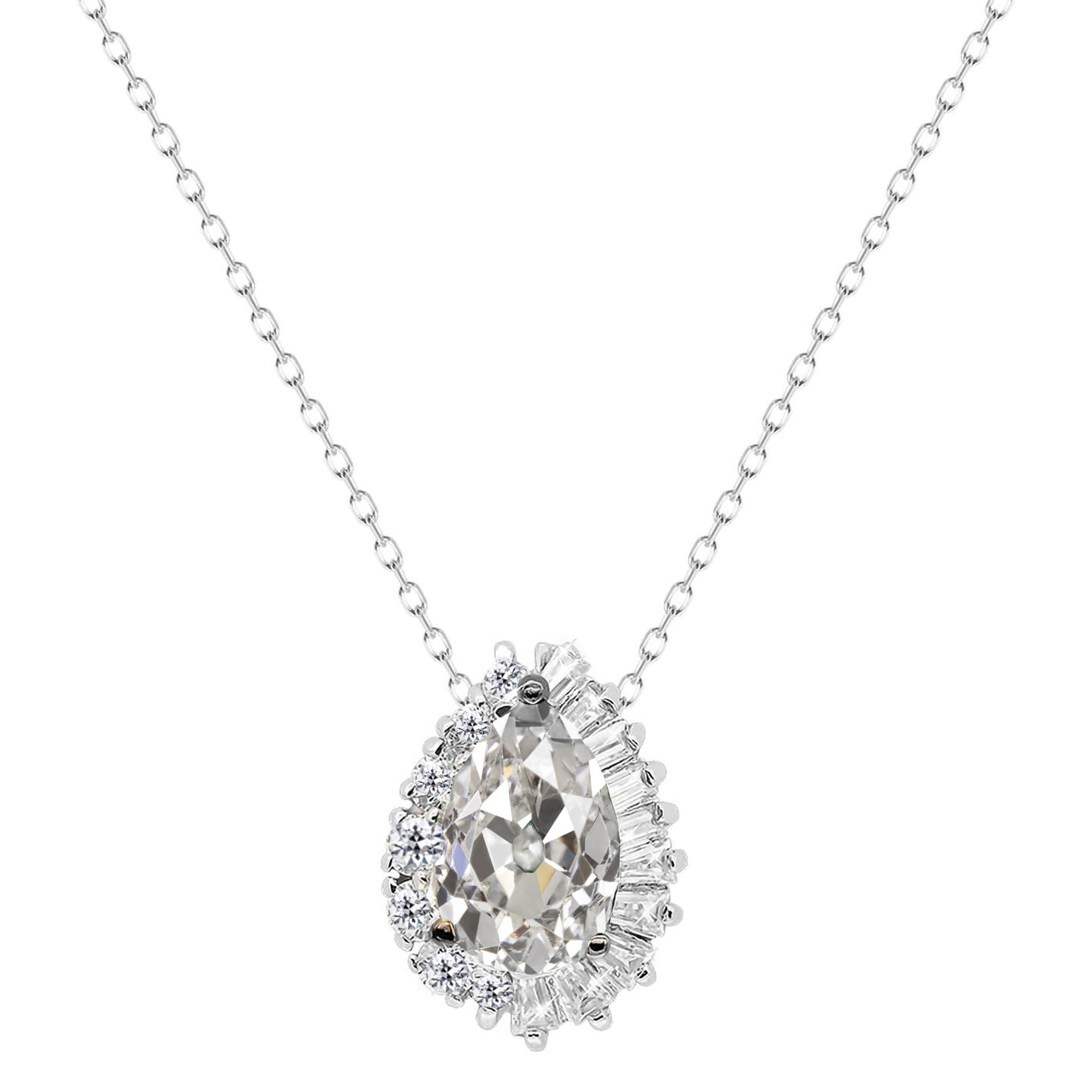 Rayonnant Pendentif 2,50 carats – vue principale