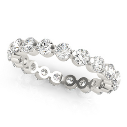 Brillant taille Taille Brillant Eternity Band 0,15 carats – Or