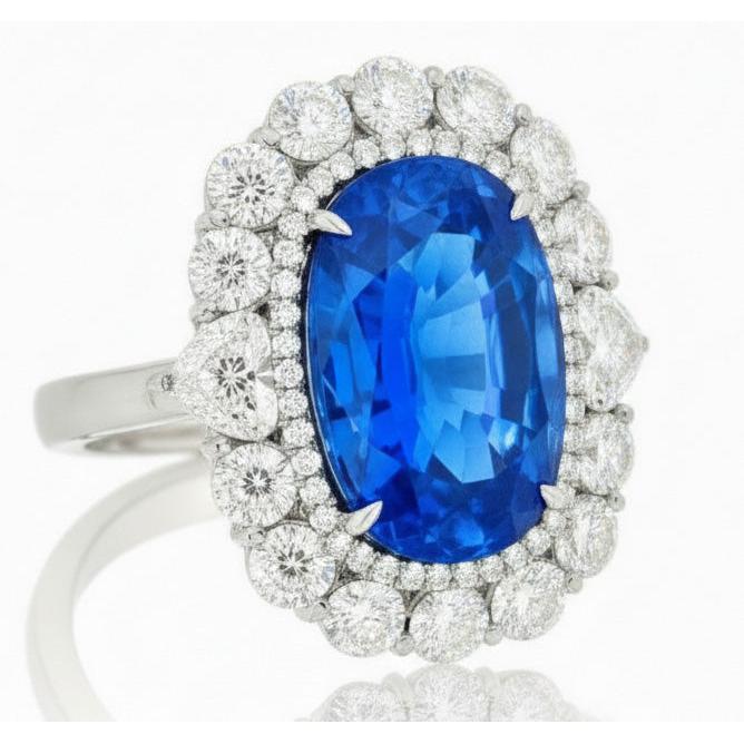 Sophistiqué Bague Pierre Précieuse 8,25 carats – vue de face