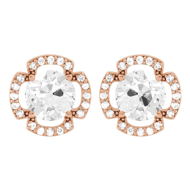 Diamant Boucles d'Oreilles – vue principale