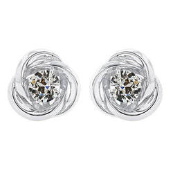 Diamant Fin Boucles d'Oreilles fait main 1 carats – HarryChadEnt