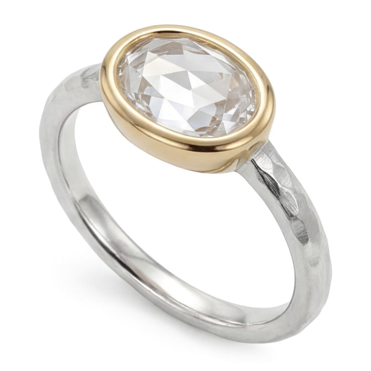 Taille Rose Brillant Solitaire de Fiançailles 1,50 carats – Or