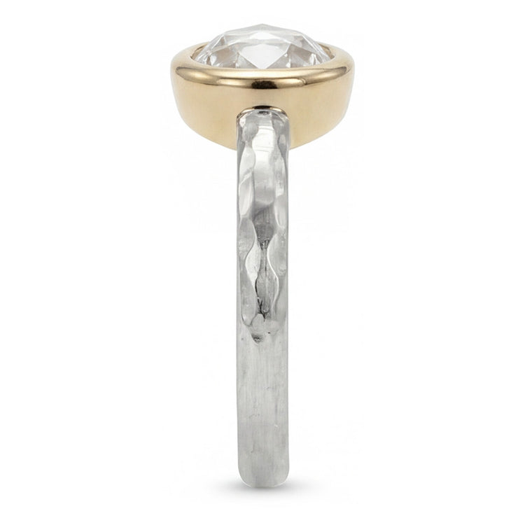 Taille Rose Brillant Solitaire de Fiançailles 1,50 carats – Or