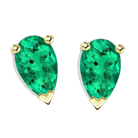 Haut de gamme Gemstone Earring 3 carats – vue principale